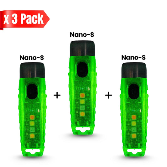Nano S (Glow In The Dark) - 3 Pack