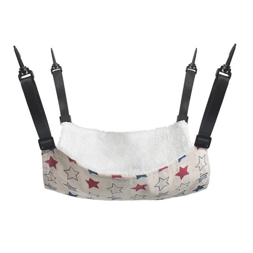 Lamb Fleece Cat Hanging Beds Pets Cage Hammock Bed For Kitten Hanging