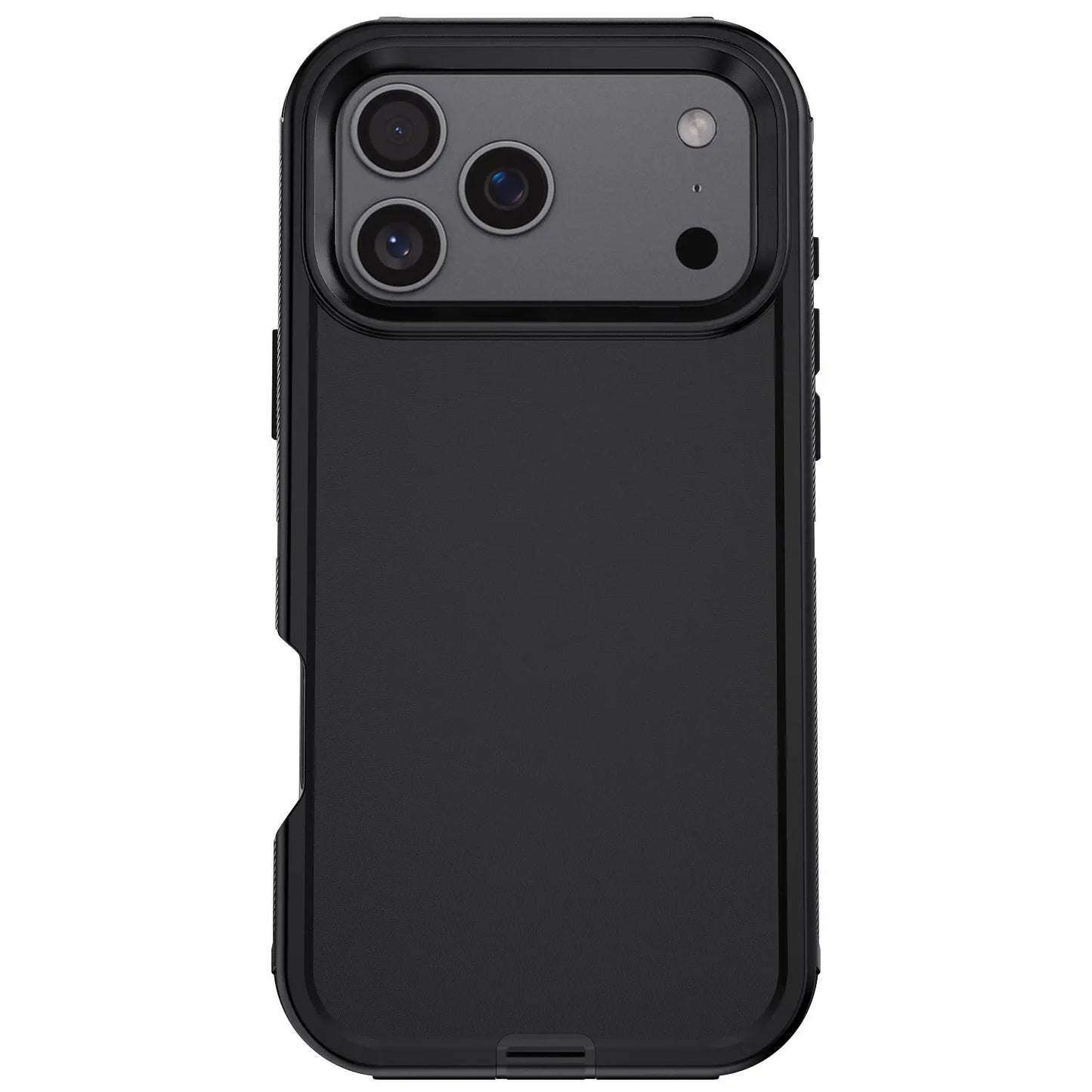 Black For iPhone 17/17 Air/17 Pro/17 Pro Max Case Heavy Duty Shockproof Hard Protective Rugged Hybrid 3-Layers Cover