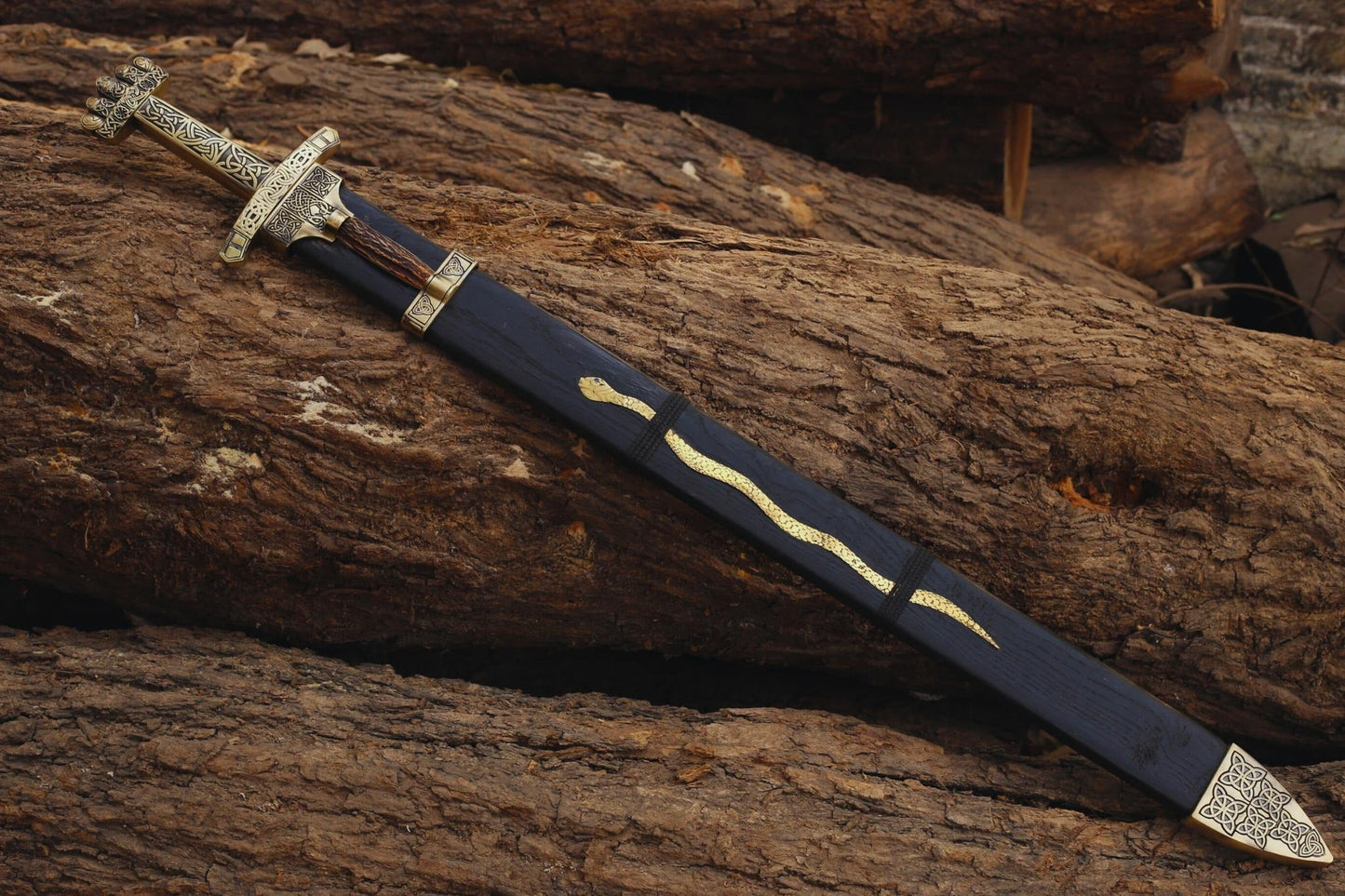 Castle Keep Viking Longsword – Norse-Inspired Medieval Sword with Scabbard