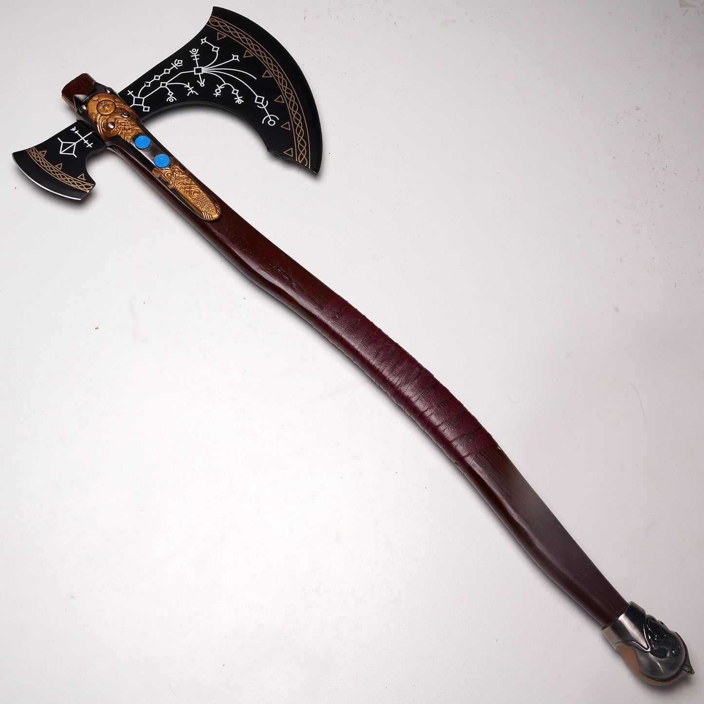 Ødger God of War Axe – Viking Battle Axe | Norse Mythology Collectible | Hand-Forged Warrior Weapon