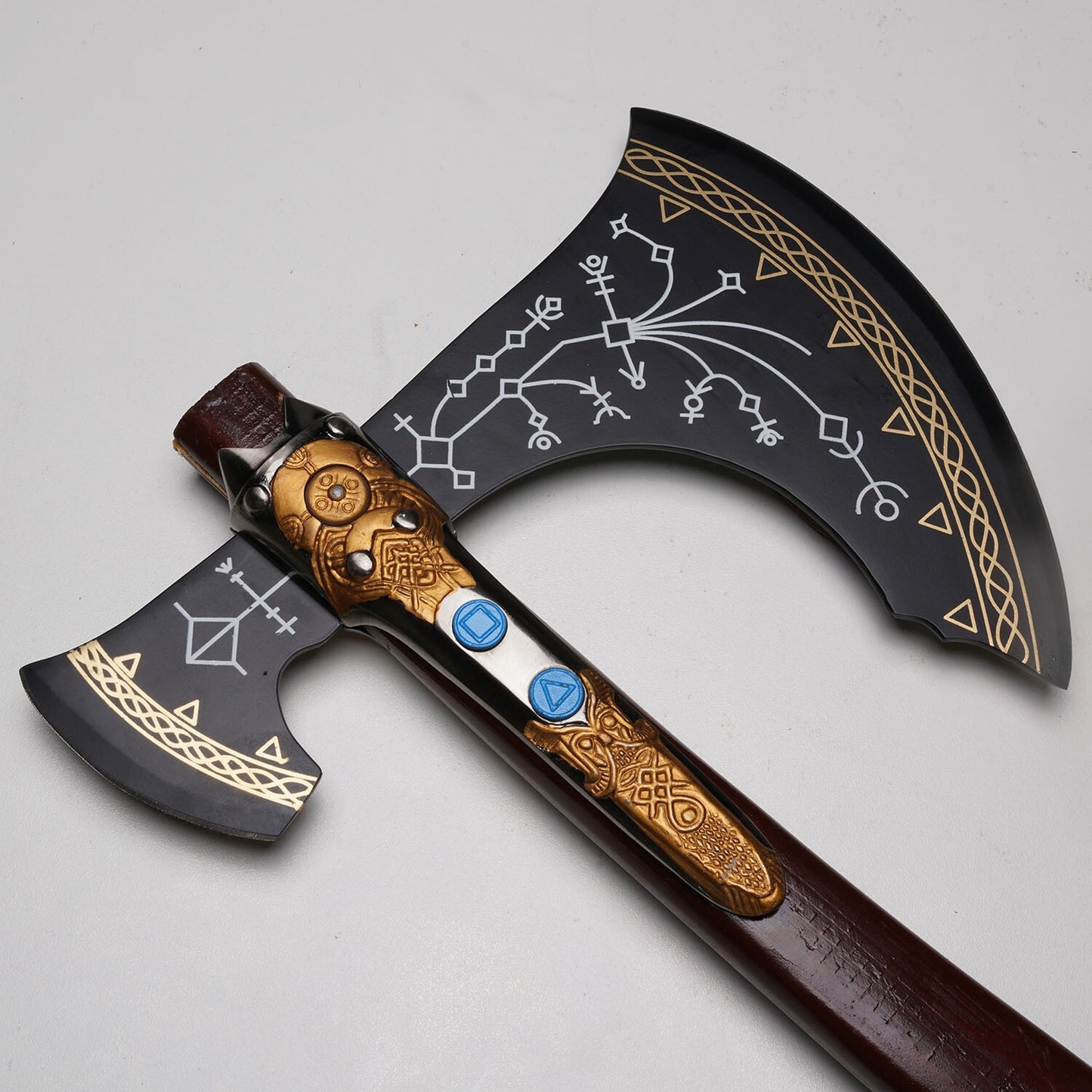 Ødger God of War Axe – Viking Battle Axe | Norse Mythology Collectible | Hand-Forged Warrior Weapon