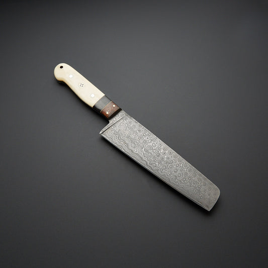 INSANE Bone-Crushing Horn & Walnut Deba Chef Knife  The Ultimate Japanese Kitchen Weapon