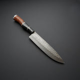 Premium Micarta & Leather French Chef Knife Unmatched Precision & Durability for Home Cooks and Professionals