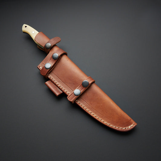 Twist Damascus Bone Santoku Chef Knife 8.75Ultimate Kitchen Upgrade for Precision & Durability