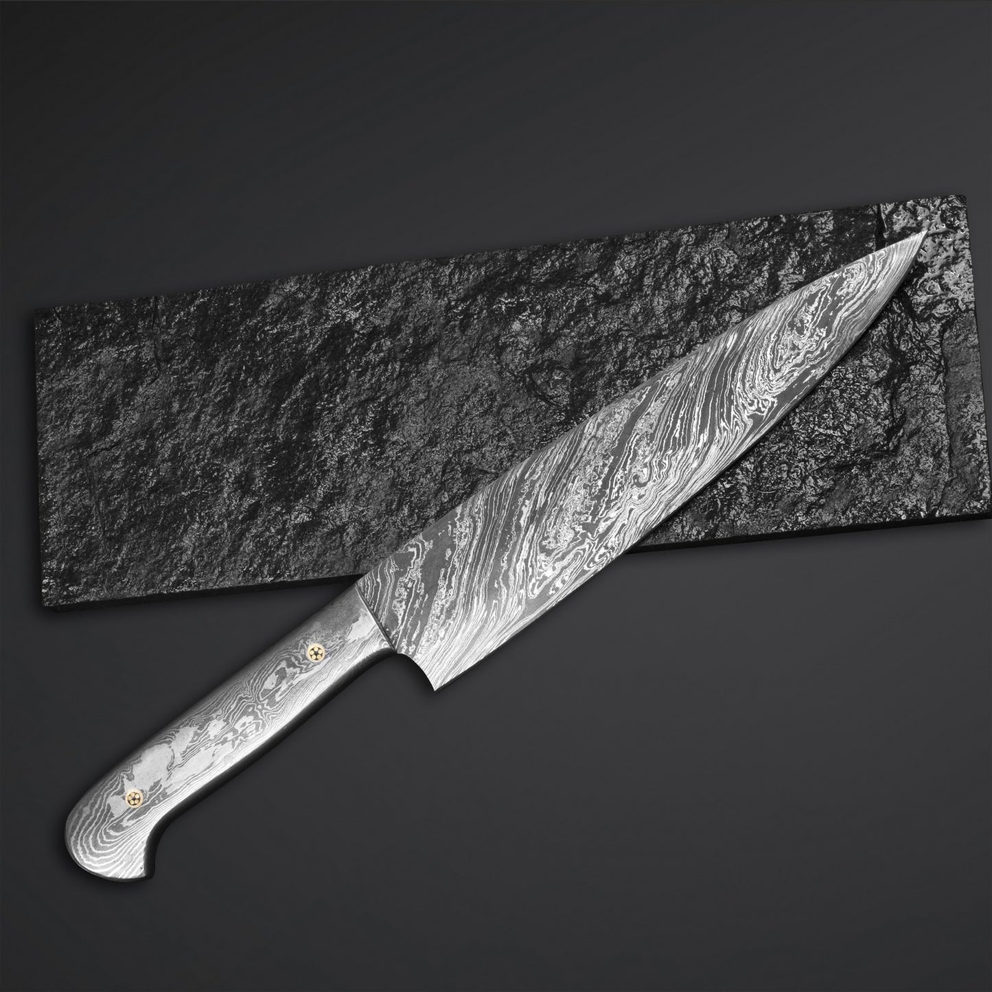 Ultimate Damascus Chef Knife – 8 Premium Kitchen Knife Razor Sharp Handmade Steel with Luxury Leather Sheath