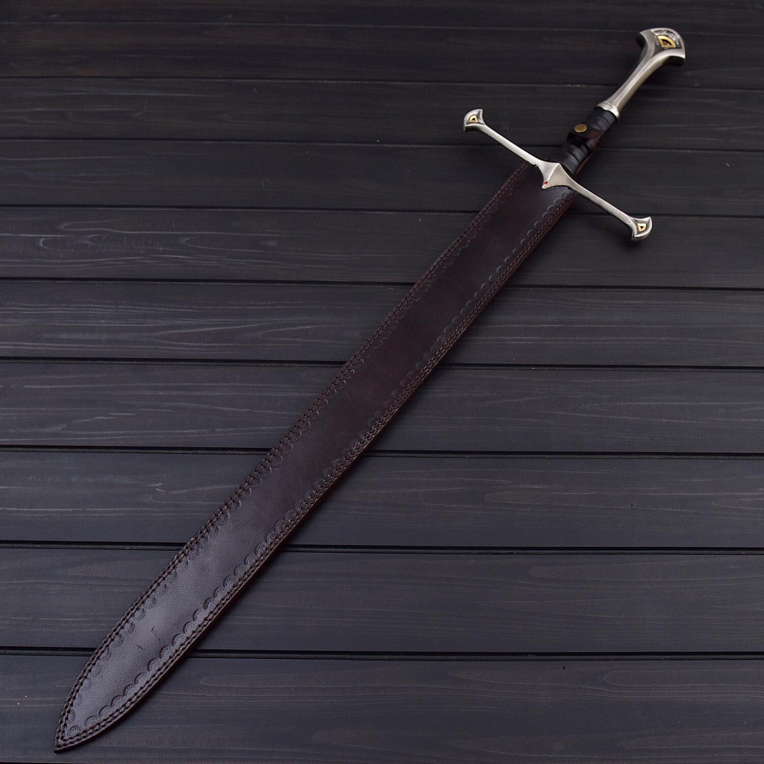 Epic Damascus Narsal Sword  Hand Forged Viking Style Blade  Ultimate Collectible for Warriors & History Lovers