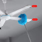 Reusable Microfiber Ceiling Fan Duster Set for Home & RVs - Effortless Cleaning Brush with Dust-Locking Technology