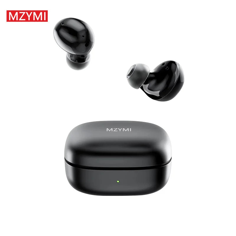 MZYMI ANC Wireless Headphone T73 TWS Bluetooth In Ear ENC Headset Touch Control Active Noise Cancelling Sport Earphone With Mic