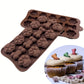 1pc Dog Food Silicone Mold 14 -grid Dog Bone Cat Paw Chocolate Mold Cake Baking Tool Ice Tray Pudding Jelly Mold