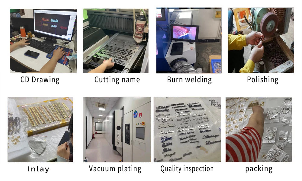 Wholesale Custom Backpack 3D Name Tag Keychain Acrylic Initial Key Chain Vertical Pendant Wedding Party Gift Favor Name Tag