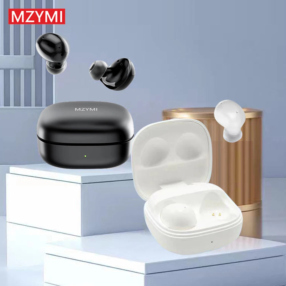MZYMI ANC Wireless Headphone T73 TWS Bluetooth In Ear ENC Headset Touch Control Active Noise Cancelling Sport Earphone With Mic