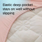 1 pieceWaterproof Quilted Mattress Protector Cover, Deep Pockets, Soft Comfort Bedding for Bedroom/Guest Room