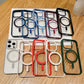 Luxury Shockproof Magsafe Wireless Charge Case for iPhone 17 16 Plus 15 14 13 12 11 Pro Max XR 17Air Clear Magnetic Bumper Cover