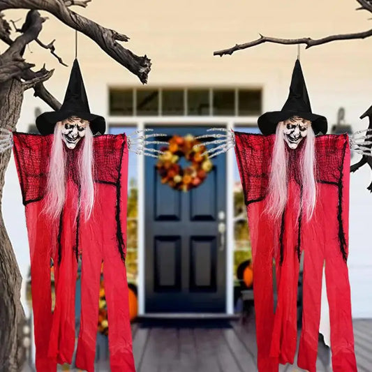 Halloween Outdoor Witch With Adjustable Hat And Hands Witch Decor Outdoor Outdoor Halloween Decorations Outdoor For Halloween