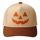 Halloween Pumpkin Face Baseball Hats for Men/Women Pumpkin Embroidery Baseball Caps for Outdoor Activities Like Hiking Fishing