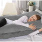 Pregnancy Pillows for Sleeping Large, Body Pillows for Adults, Valentine's Day Gifts