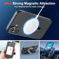 FINE Magnetic for iPhone 17 Case Compatible with MagSafe (Military Grade Drop Protection) Translucent Matte Shockproof with Ant