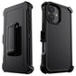 Black For iPhone 17/17 Air/17 Pro/17 Pro Max Case Heavy Duty Shockproof Protective Hard Rugged Hybrid 3-Layers Cover With Clip