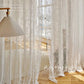 2 Panel White Lace Curtain Translucent Curtains Window Mosquito Net Fly Screen Curtain For Room Door Privacy Curtain 150x200cm