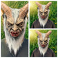 Dark Night Diablo Latex Mask, Realistic Face Mask, Halloween Christmas Party, Role Play, Bar Party Masks，   masquerade mask