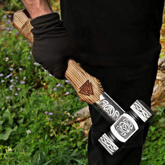 Hammer - viking hammer - blacksmith hammer - engraved hammer - viking gift for him Birthday Anniversary gift - Viking costume hammer