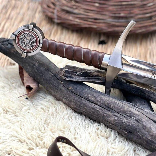 Accolade Sword of the Knights Templar Replica Medieval Crusader Sword Templar Collectible Sword Decorative Knight Sword Gift Boyfriend Gift