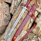 Accolade Sword of the Knights Templar Replica Medieval Crusader Sword Templar Collectible Sword Decorative Knight Sword Gift Boyfriend Gift