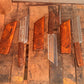 Handcrafted Nordic-Inspired Artisan Display Piece – 12 Overall Length Engraved Wood Handle