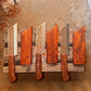 Handcrafted Nordic-Inspired Artisan Display Piece – 12 Overall Length Engraved Wood Handle