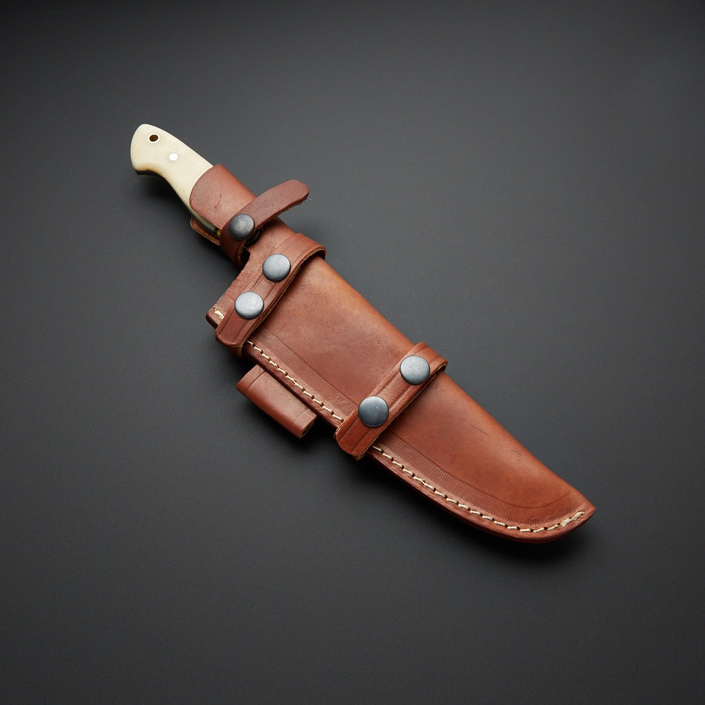 Turquoise Stone Bone Santoku Chef Knife  Unique Handcrafted Kitchen Blade Every Chef Needs in 2025