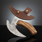 Compact Fixed Blade Axe with High Carbon Steel Blade & Ash Wood Handle – Leather Sheath Included