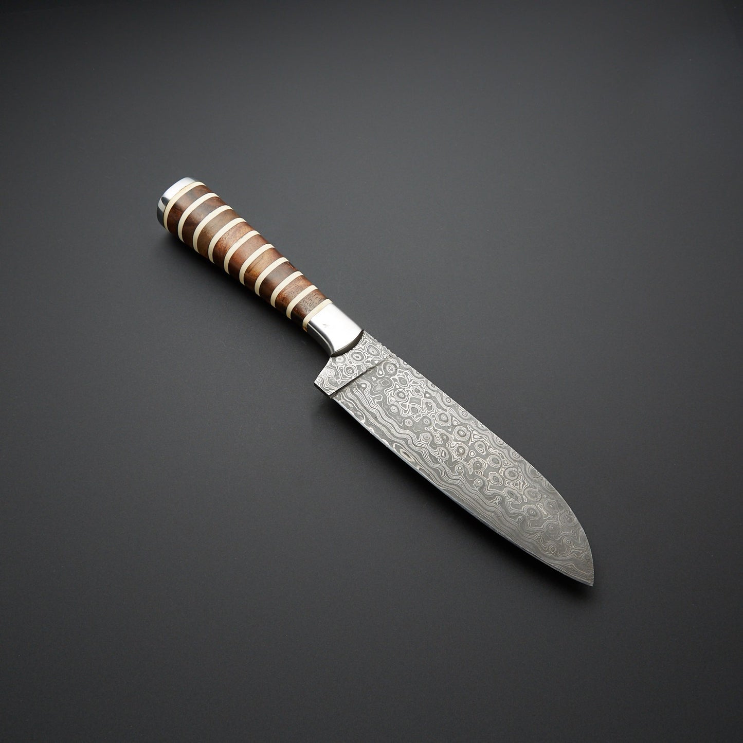 This Walnut Santoku Chef Knife Is Going Viral  Sharp Stunning,and a MustHave for Every Home Chef in 2025