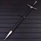Medieval Decorative Double Edge Sword 41 Stainless Steel with Leather Sheath