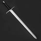 Medieval Viking Style Decorative Sword – Carbon Steel Display Collectible with Leather Sheath