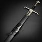 Medieval Style Decorative Sword – Stainless Steel Display Collectible (Matte Gray Finish)