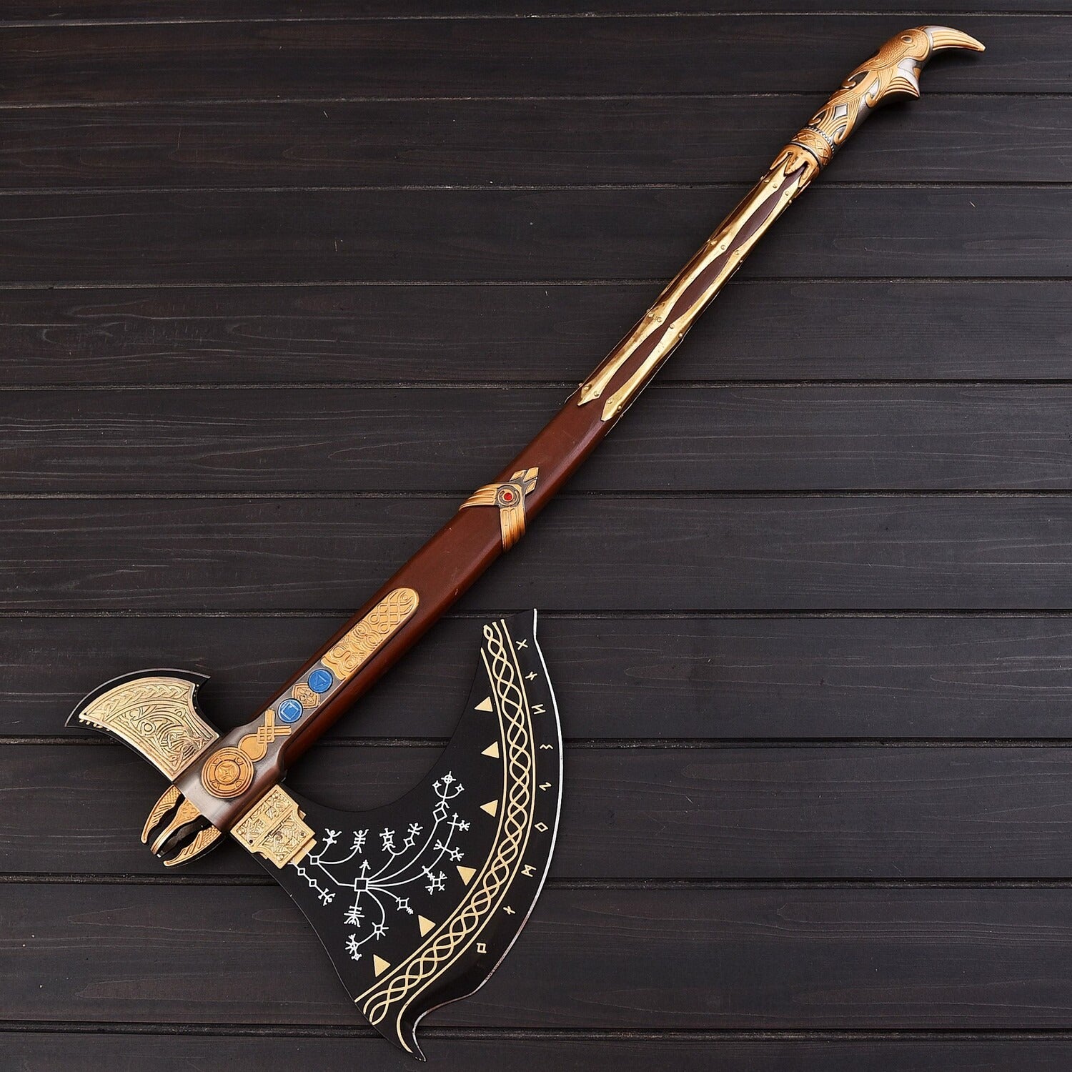 Hand-Forged 41 High Carbon Steel Sword – 1095 Steel Battle Ready Medieval Replica with Leather Sheath | Collectible & Display Piece US