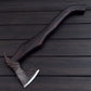 Black Forged Tomahawk – Handcrafted Battle Axe | Viking Throwing Axe | Survival & Tactical Tool USA