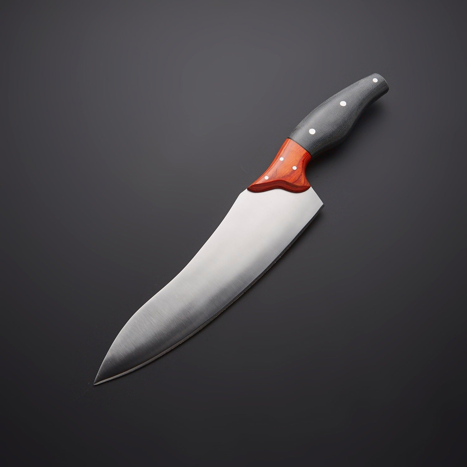 Premium Fixed Blade Chef Knife – Razor Sharp Kitchen Knife for Professional Cooking Meat Vegetables & BBQ Mastery