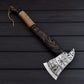 Norse Viking Tomahawk Hand Forged Carbon Steel Battle Axe for Collectors Survival & Axe Throwing USA 🇺🇸