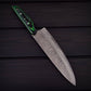Handmade Damascus Kitchen Knife  Razor Sharp Chef’s Knife for Precision Cutting  Premium Professional Cooking Tool USA