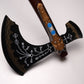 Ødger God of War Axe – Viking Battle Axe | Norse Mythology Collectible | Hand-Forged Warrior Weapon