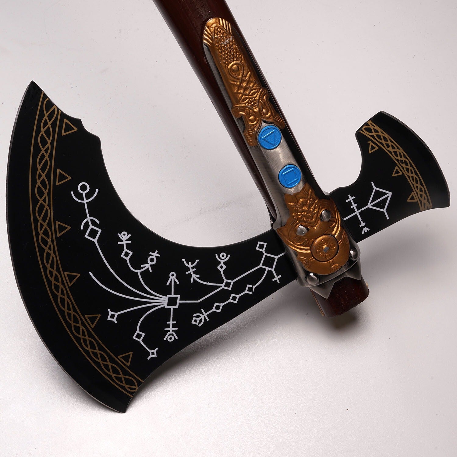 Ødger God of War Axe – Viking Battle Axe | Norse Mythology Collectible | Hand-Forged Warrior Weapon