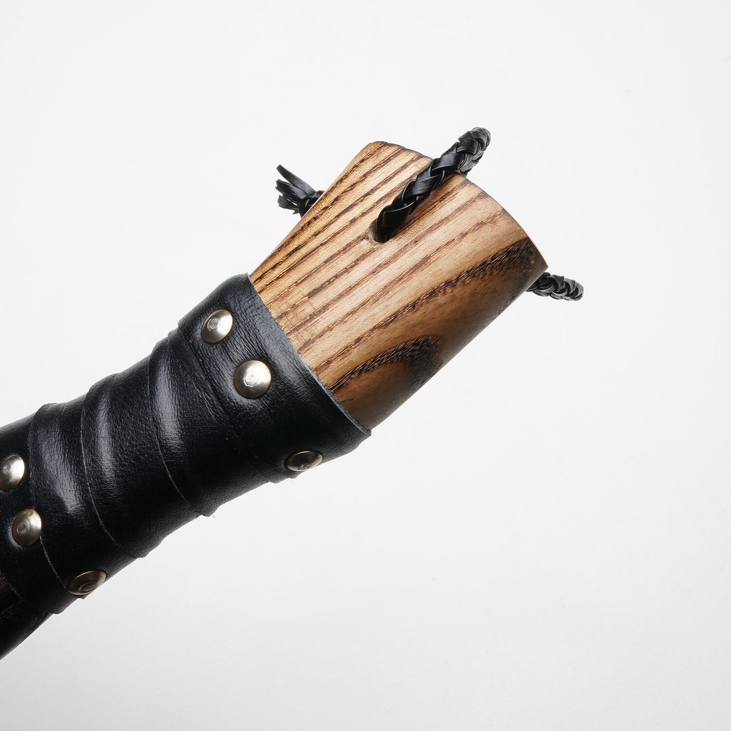 8 Throwing Axe – 1095 High Carbon Steel | Survival Hunting Hatchet with Ashwood & Leather Wrap + Leather Sheath