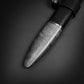 40.5" Carbon Steel Sword with Black & Silver Finish – Long Blade Display Sword