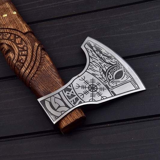 Forged High Carbon Steel Machete  20.5 Handmade Survival Blade w/ Ash Wood Handle & Leather Sheath  Ultimate Bush craft & Hunting Tool