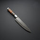 Bison Horn French Chef Knife 6.75″ Rare Razor Sharp & Handcrafted Luxury Blade Every Chef Wants