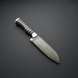 Handmade Damascus Why Every Home Cook Needs This Micarta Santoku Chef Knife  The Ultimate Game Changer in Your Kitchen