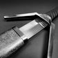 40.5" Carbon Steel Sword with Black & Silver Finish – Long Blade Display Sword