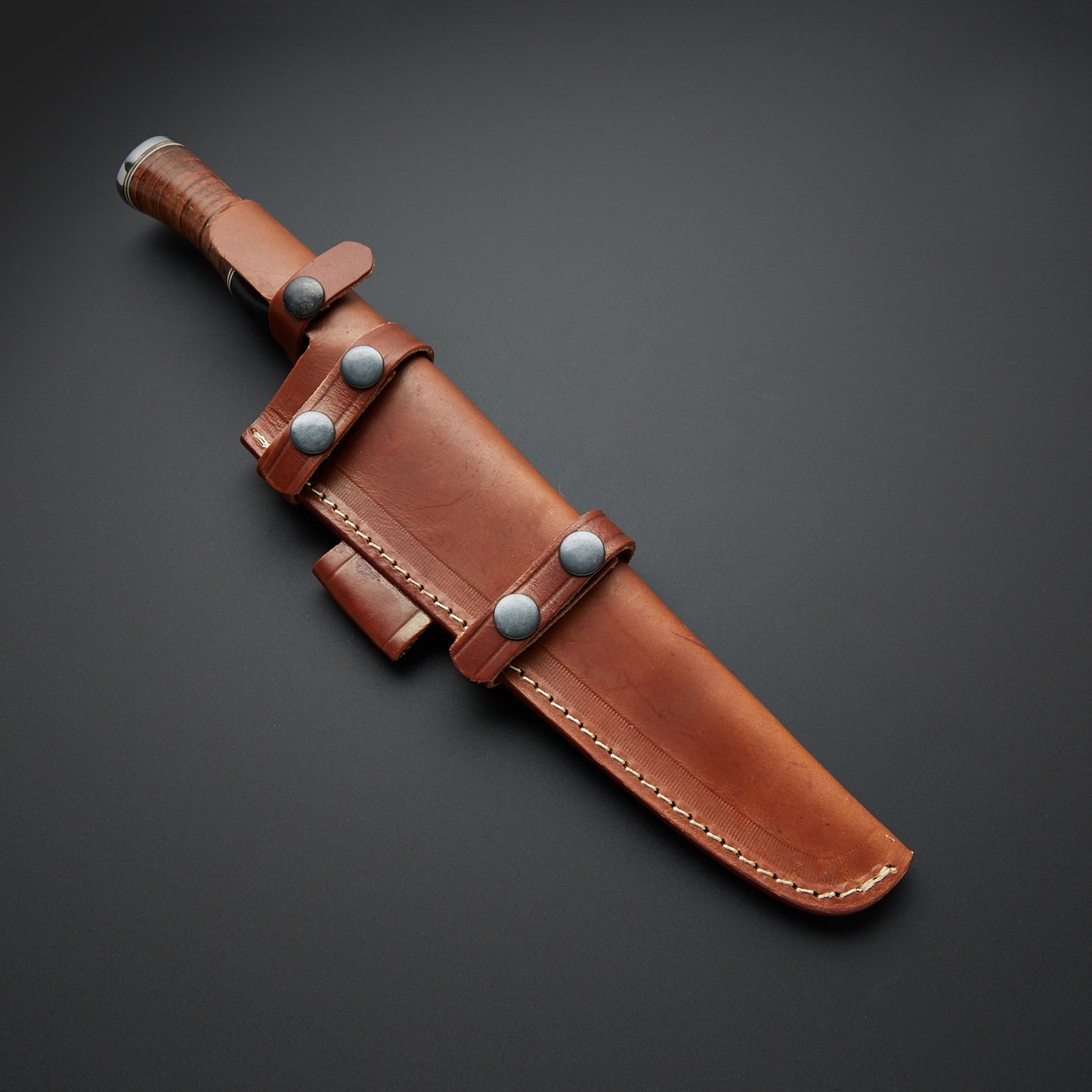 Premium Micarta & Leather French Chef Knife Unmatched Precision & Durability for Home Cooks and Professionals